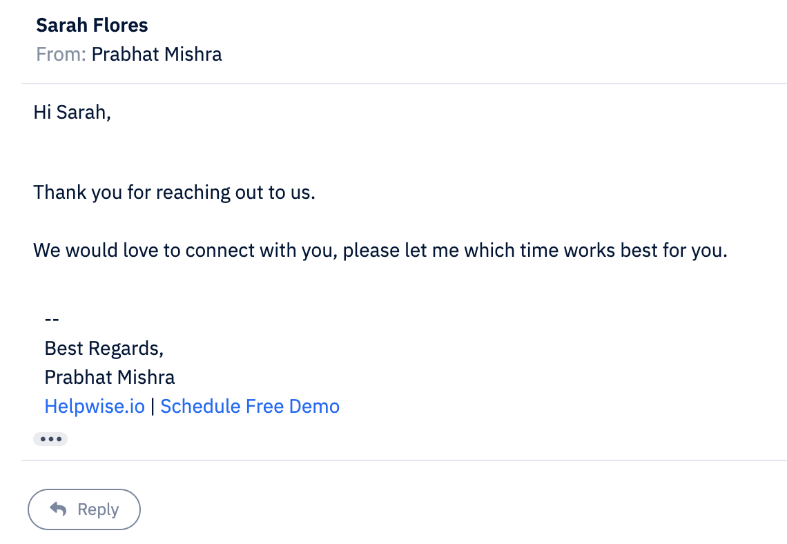 Add HTML Signature In Your Email Signature Helpwise Shared Mailbox