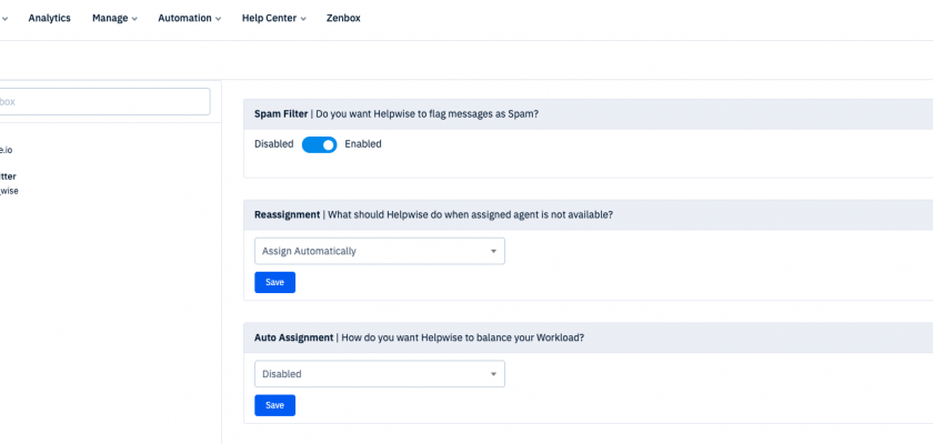 reassign new conversation when you are away