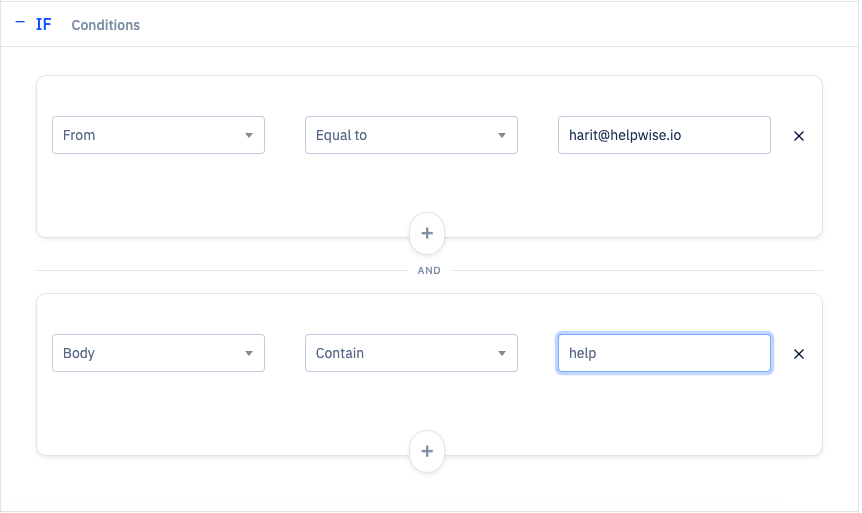 Helpwise-rules-filters