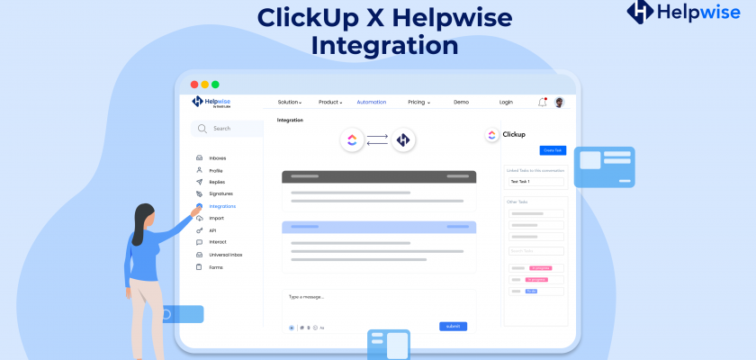 Quickly skim through tasks and conversations with ClickUp Integration Quickly skim through tasks and conversations with ClickUp Integration